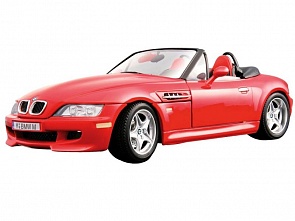 Машина для сборки BMW M Roadster 1996, металлическая, 1:18 (Bburago, 18-15027)